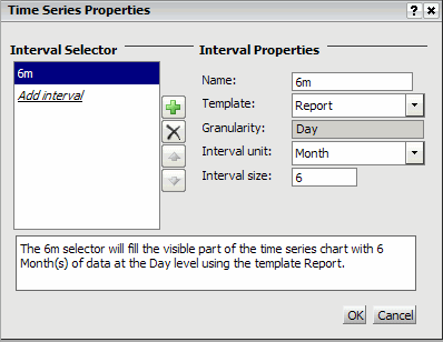 Example of adding intervals to a widget